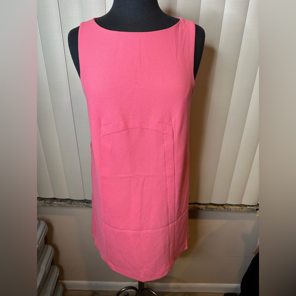 Trina Turk Pink Sleeveless Sheath Capistrano Mini Dress - No Size Tags